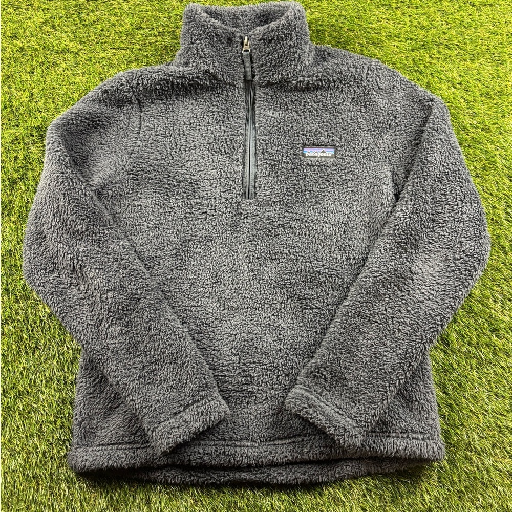 Patagonia Men's Charcoal Zip-Up Sweater